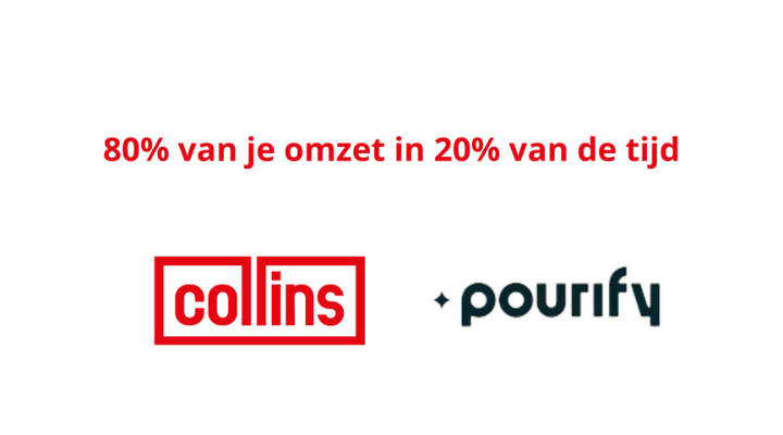 80% van je omzet in 20% van je tijd