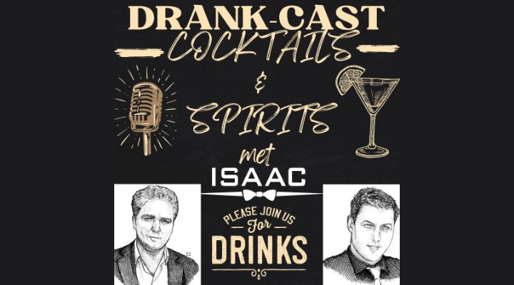 Podcast: Cocktails & Spirits met ISAAC